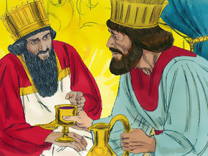 Nehemiah with the King