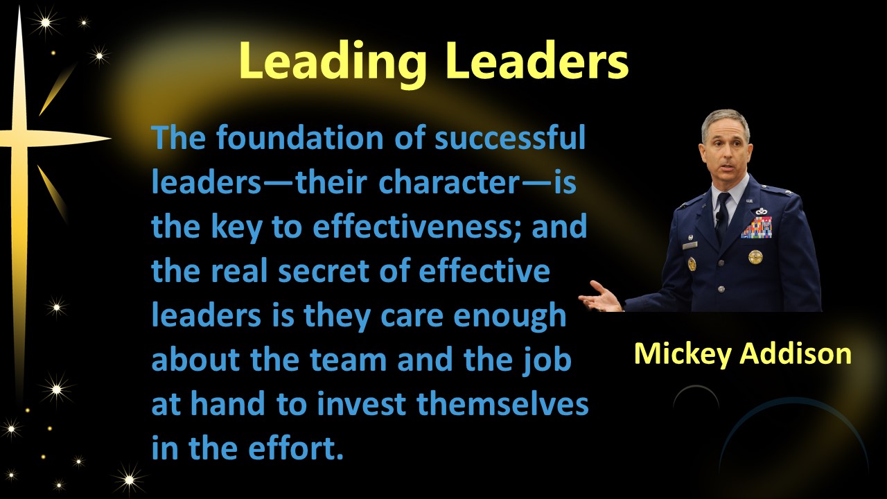 Leading Leaders by Mickey Addison