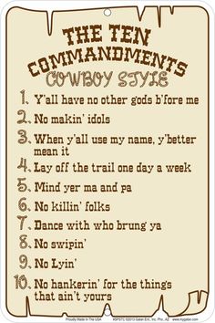 2017:  The Year of The Ten Commandments