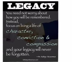 What is the Legacy of Your Leadership?