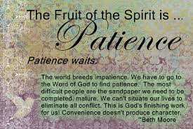 Patience:  The Benefits of Waiting