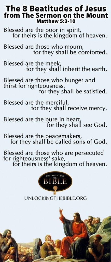 2018:  Practicing the Beatitudes