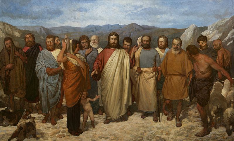 Christ_with_his_disciples._Mironov