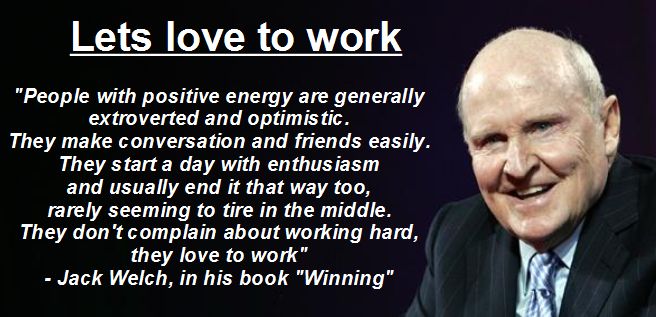 Winning with Jack Welch Continued