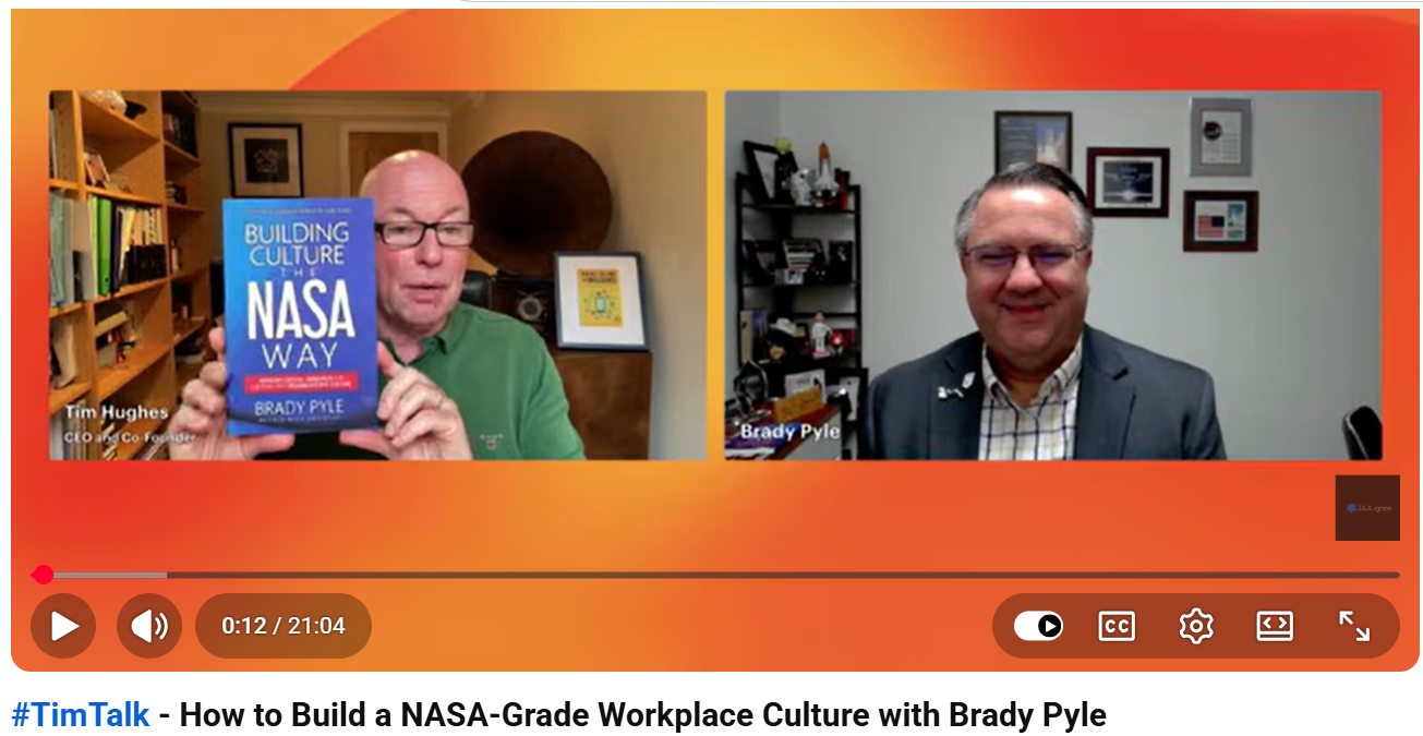 #TimTalk – How to Build a NASA-Grade Workplace Culture with Tim Hughes (September 2, 2026)